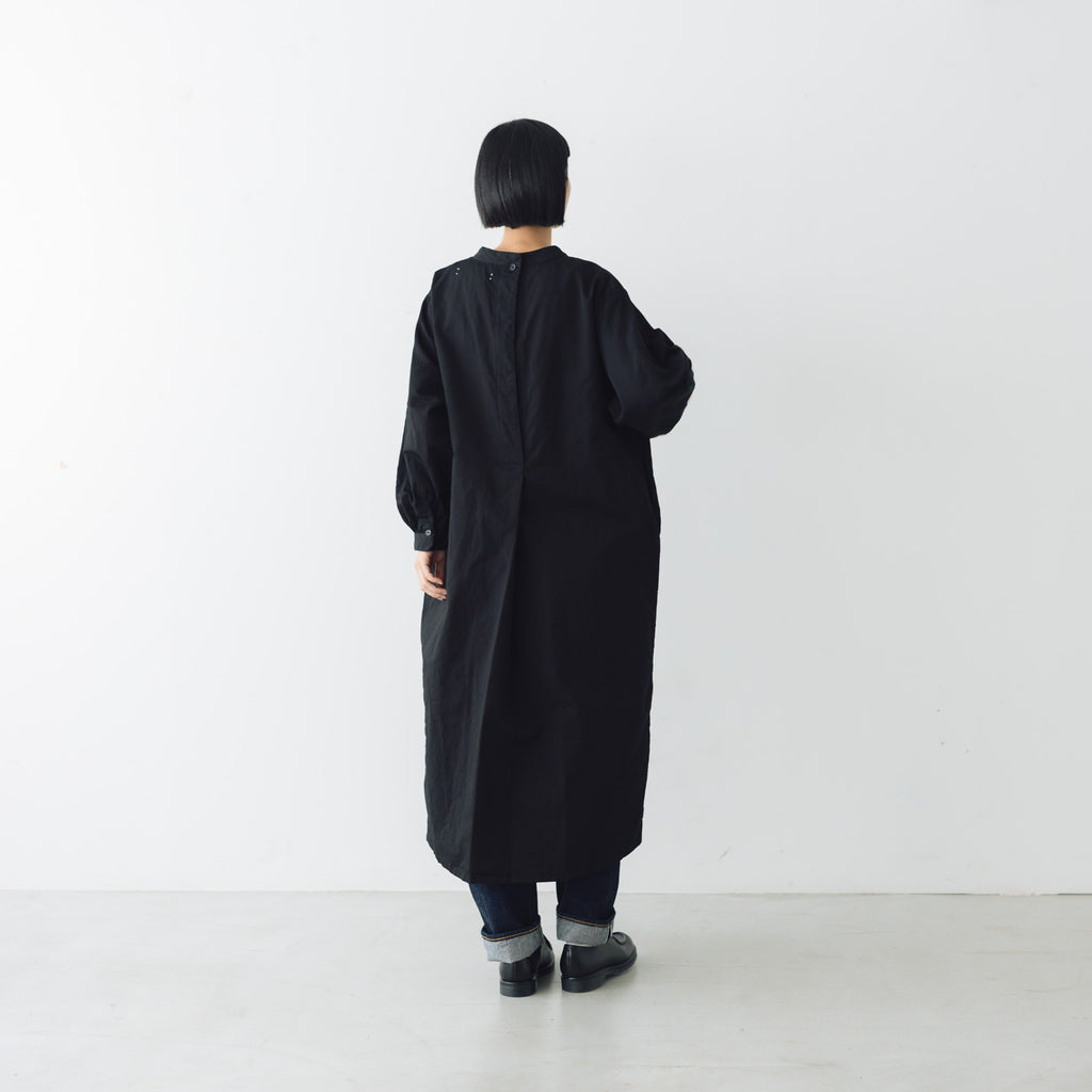 YAECA CANVAS DESIGN サージカルドレス ブラック