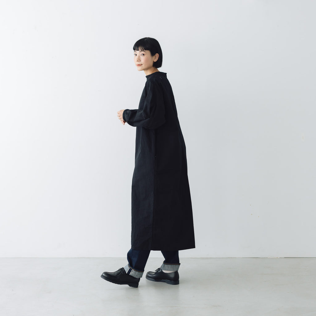 YAECA CANVAS DESIGN サージカルドレス ブラック