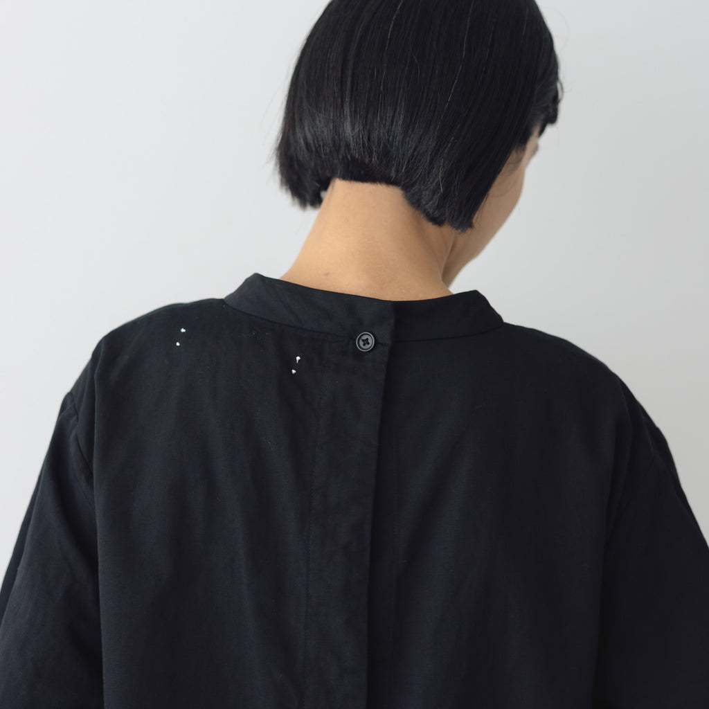 YAECA CANVAS DESIGN サージカルドレス ブラック