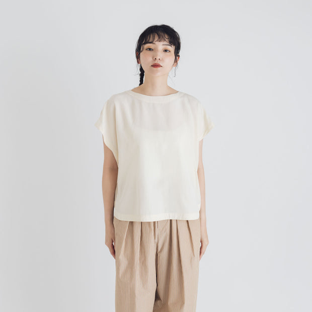 【SALE】 āta テンセルリネン ドルマンブラウス