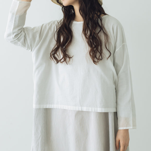 Yoli Simple wide blouse