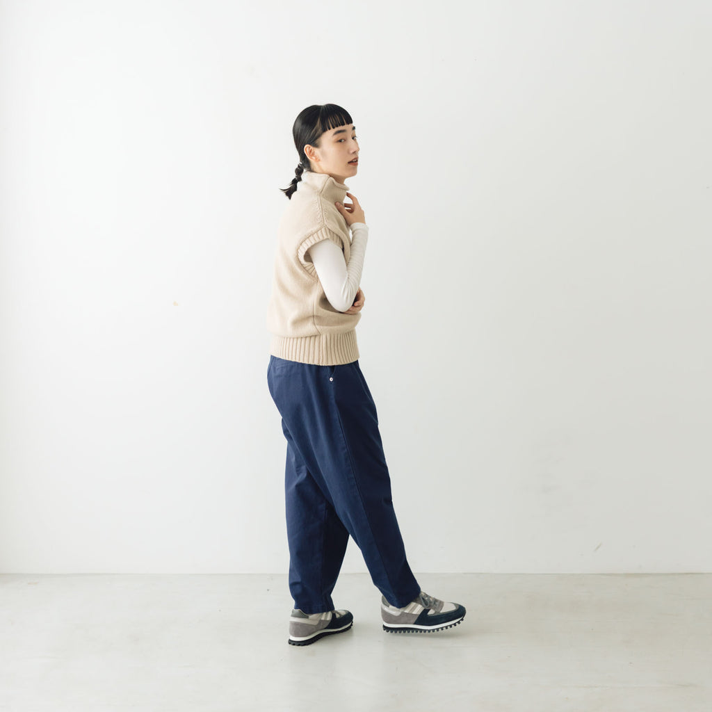 HAU ニットベスト "shepherd"