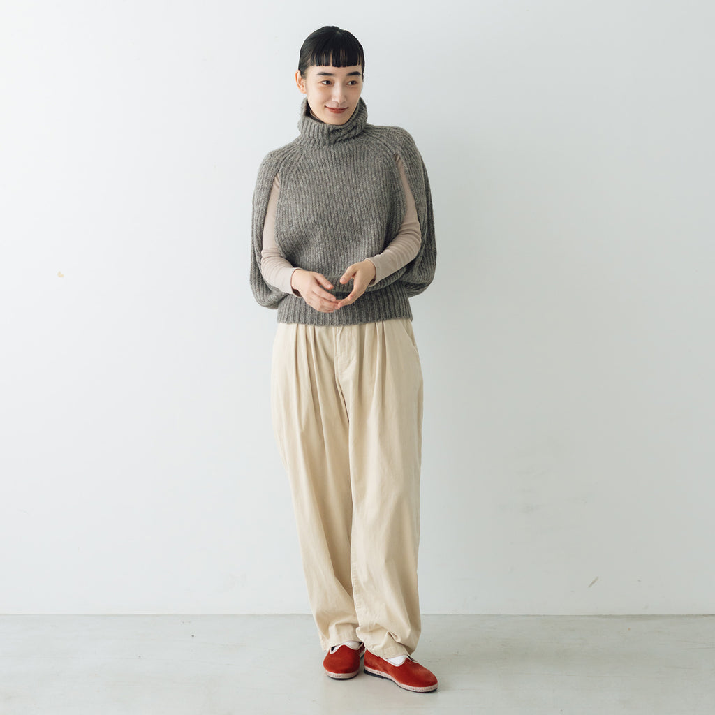 HAU パンツ "oval" ベルベット