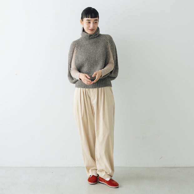 HAU パンツ "oval" ベルベット