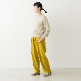 HAU パンツ "oval" ベルベット