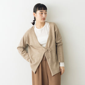 HAU カシュクールニット "lamb"