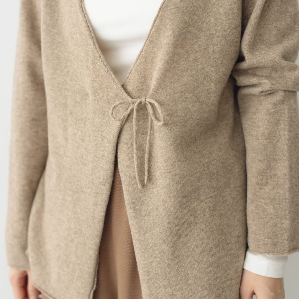 HAU カシュクールニット "lamb"