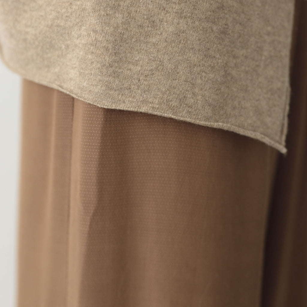 HAU カシュクールニット "lamb"