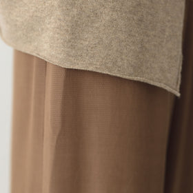 HAU カシュクールニット "lamb"