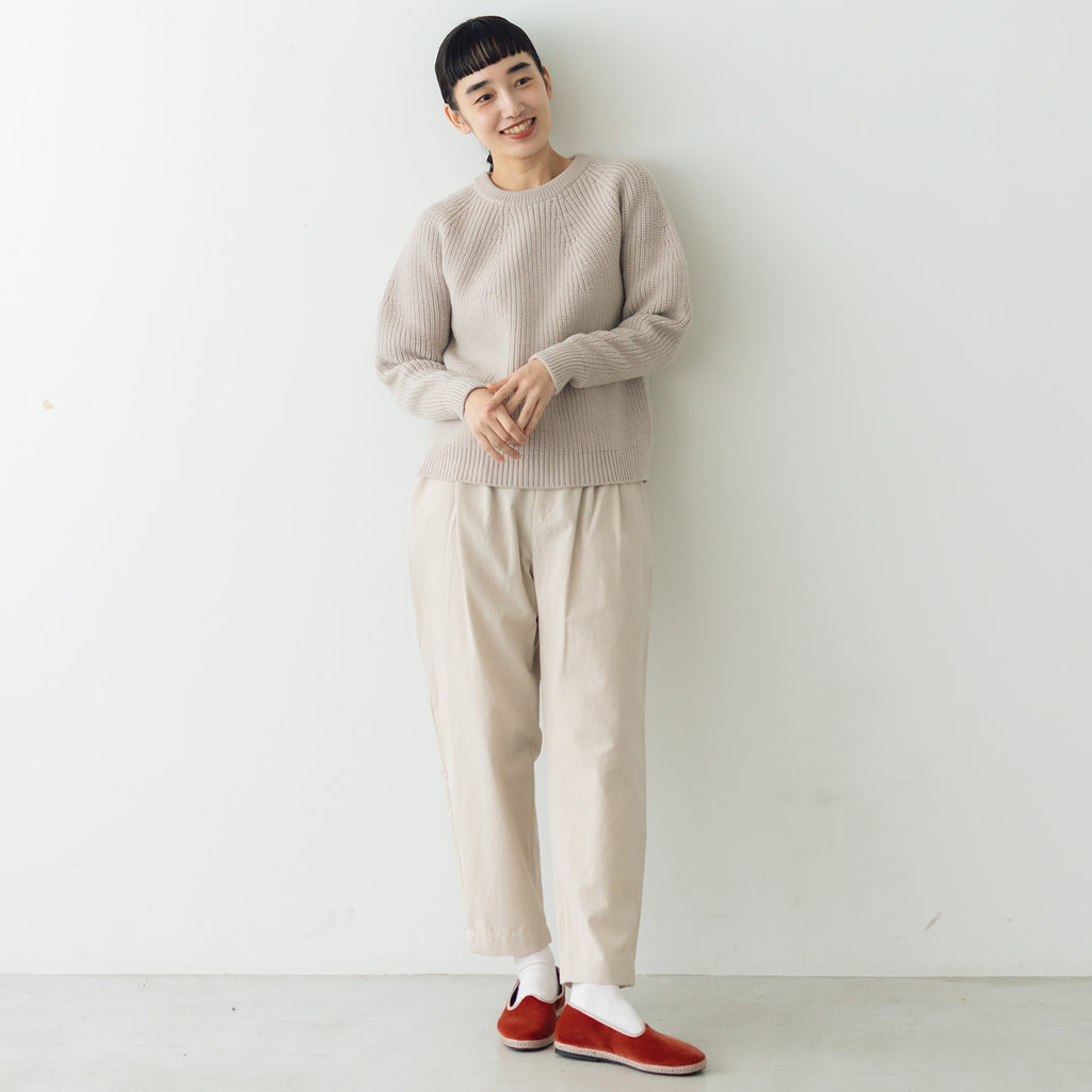 HAU パンツ "cotton wool chino"
