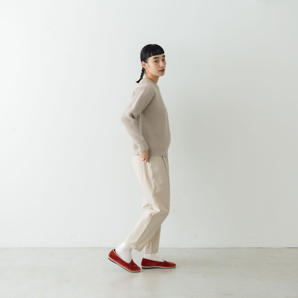 HAU パンツ "cotton wool chino"