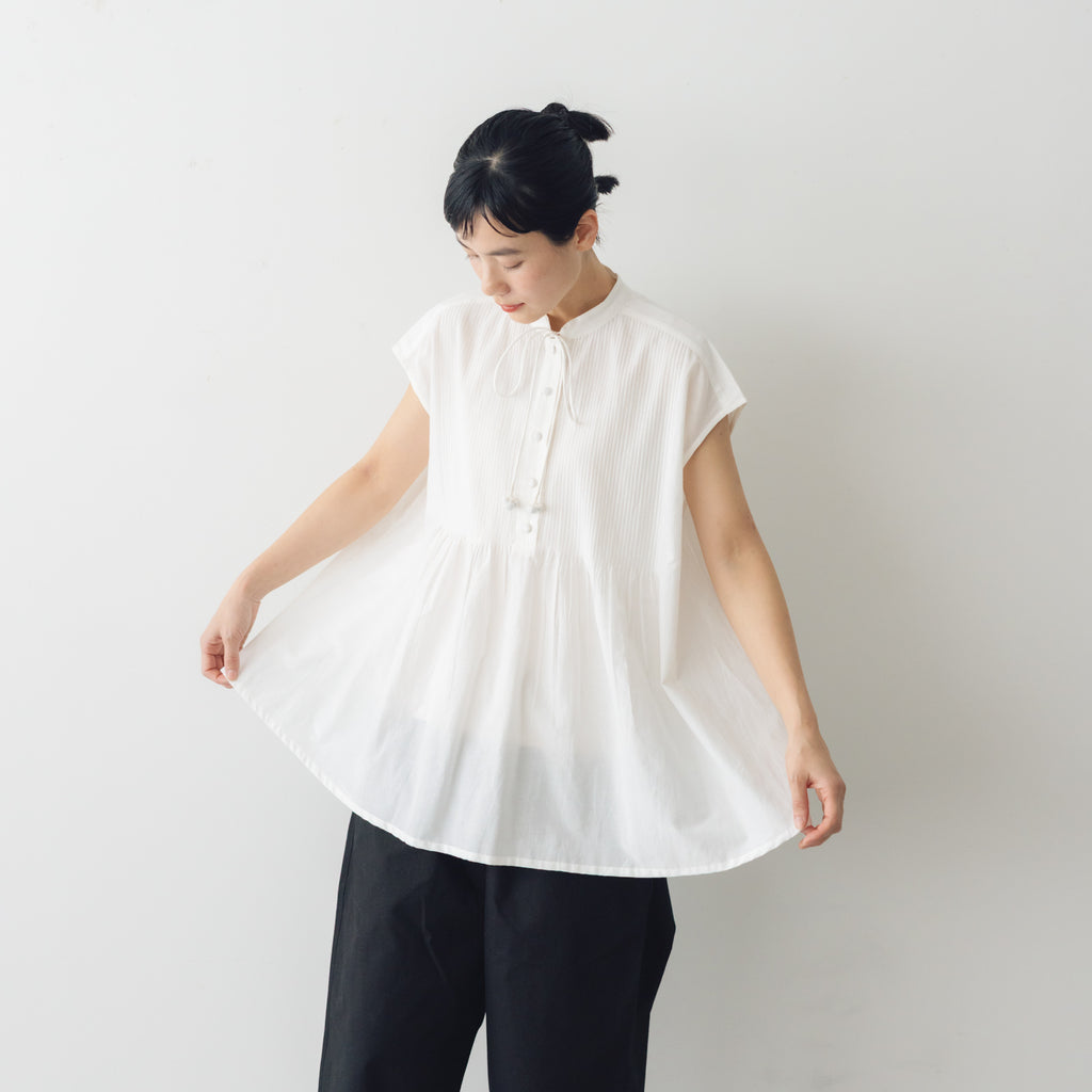 HAU ブラウス "little tuck"