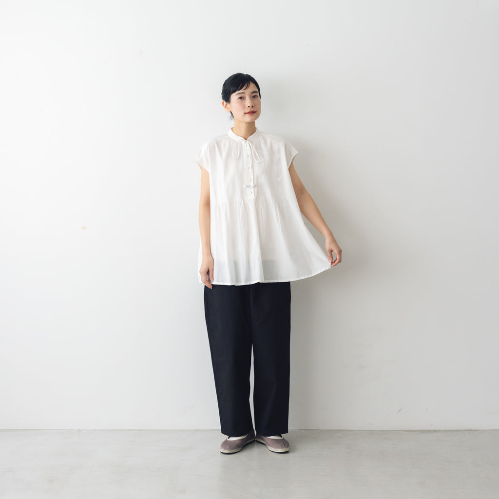 HAU ブラウス "little tuck"