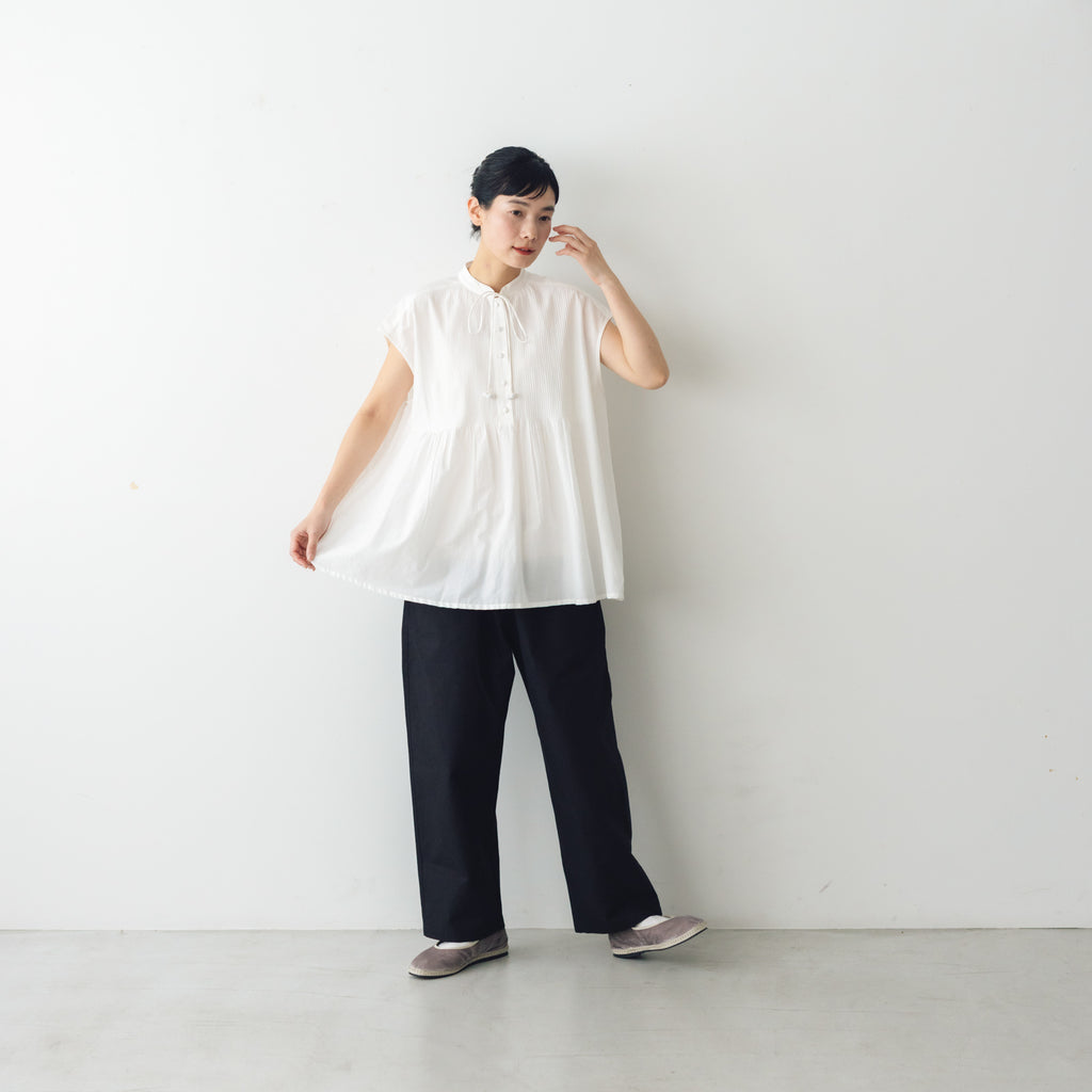 HAU ブラウス "little tuck"