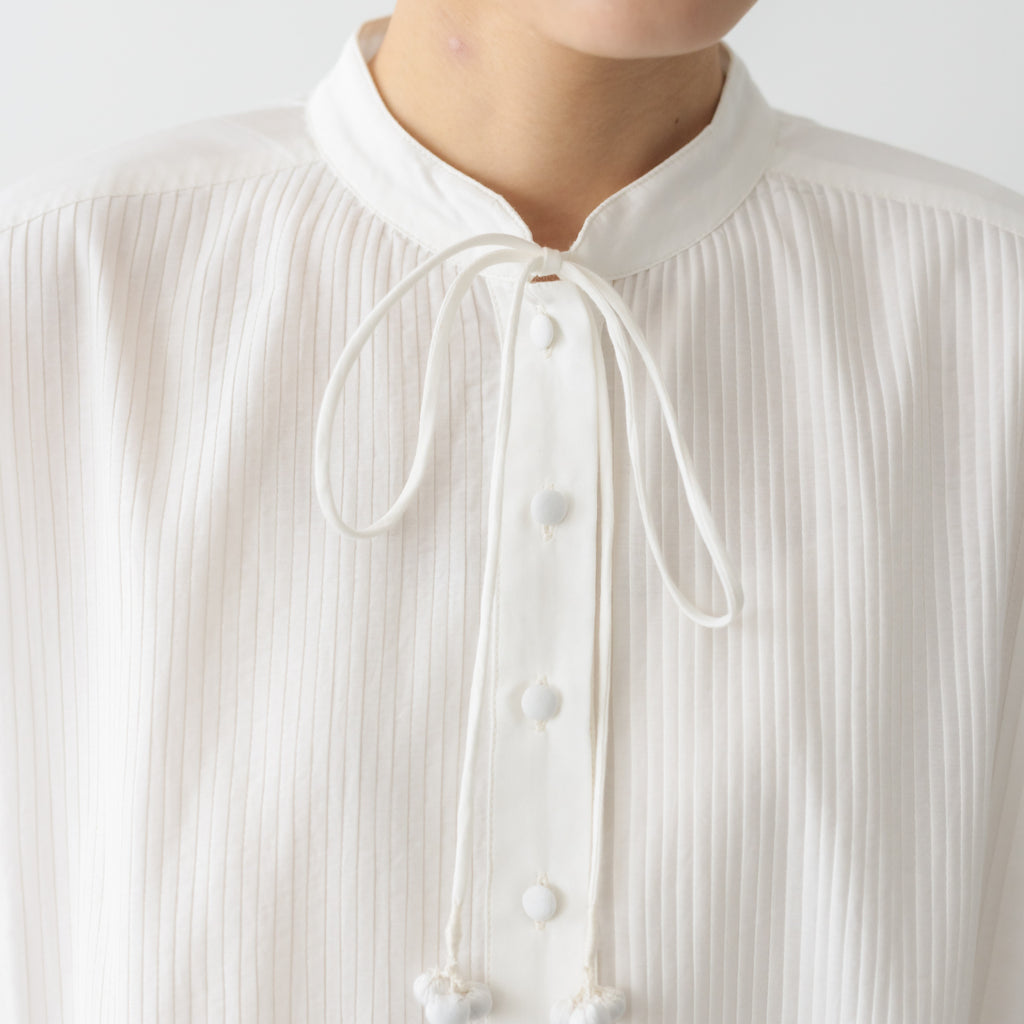 HAU ブラウス "little tuck"