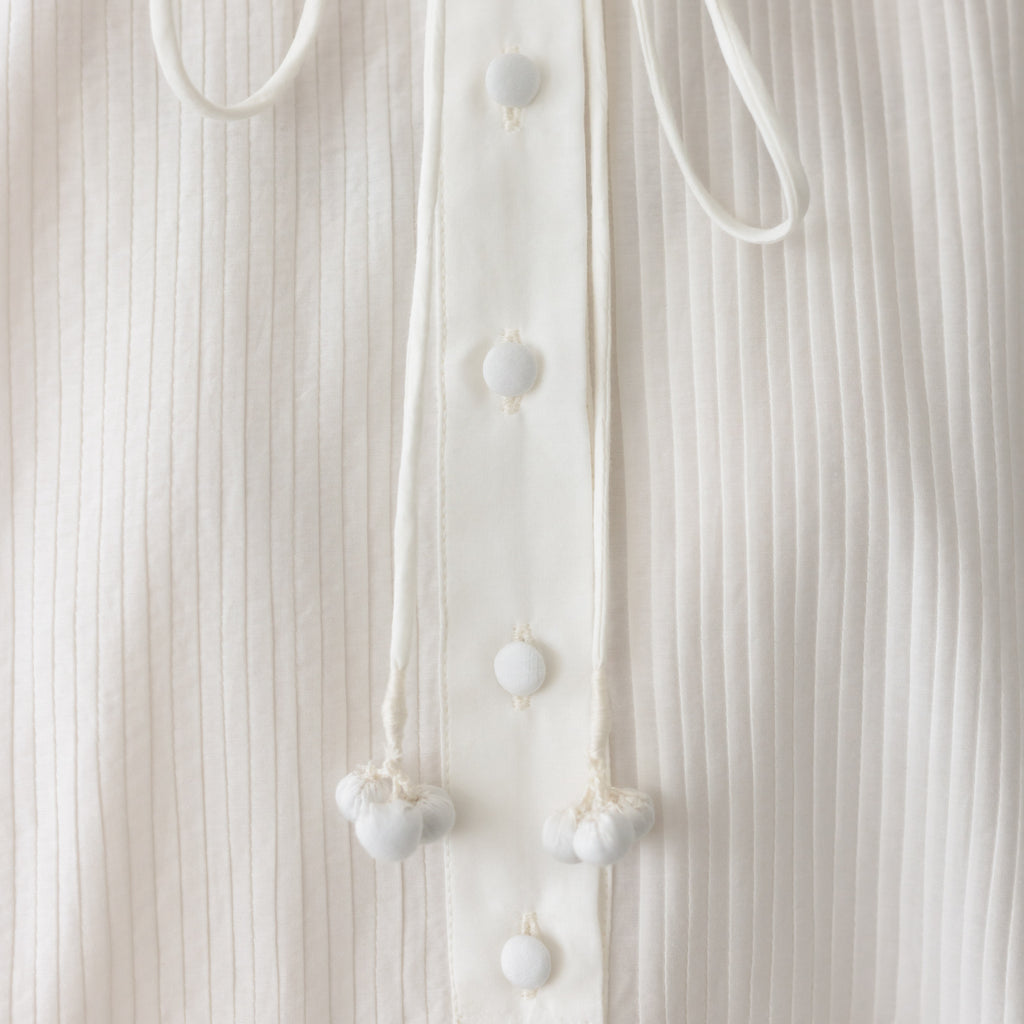 HAU ブラウス "little tuck"