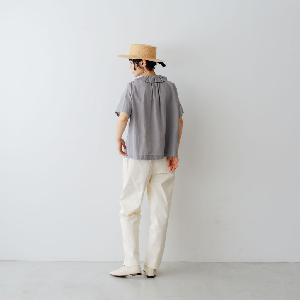 HAU ブラウス "ruffled" summer