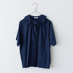 HAU ブラウス "ruffled" summer