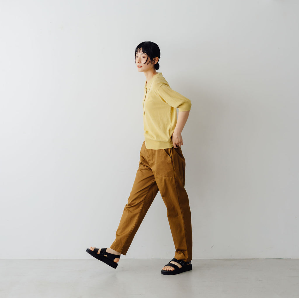 HAU ニットトップス "polo" 5