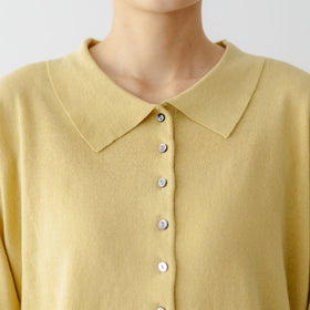 HAU ニットトップス "polo" 5