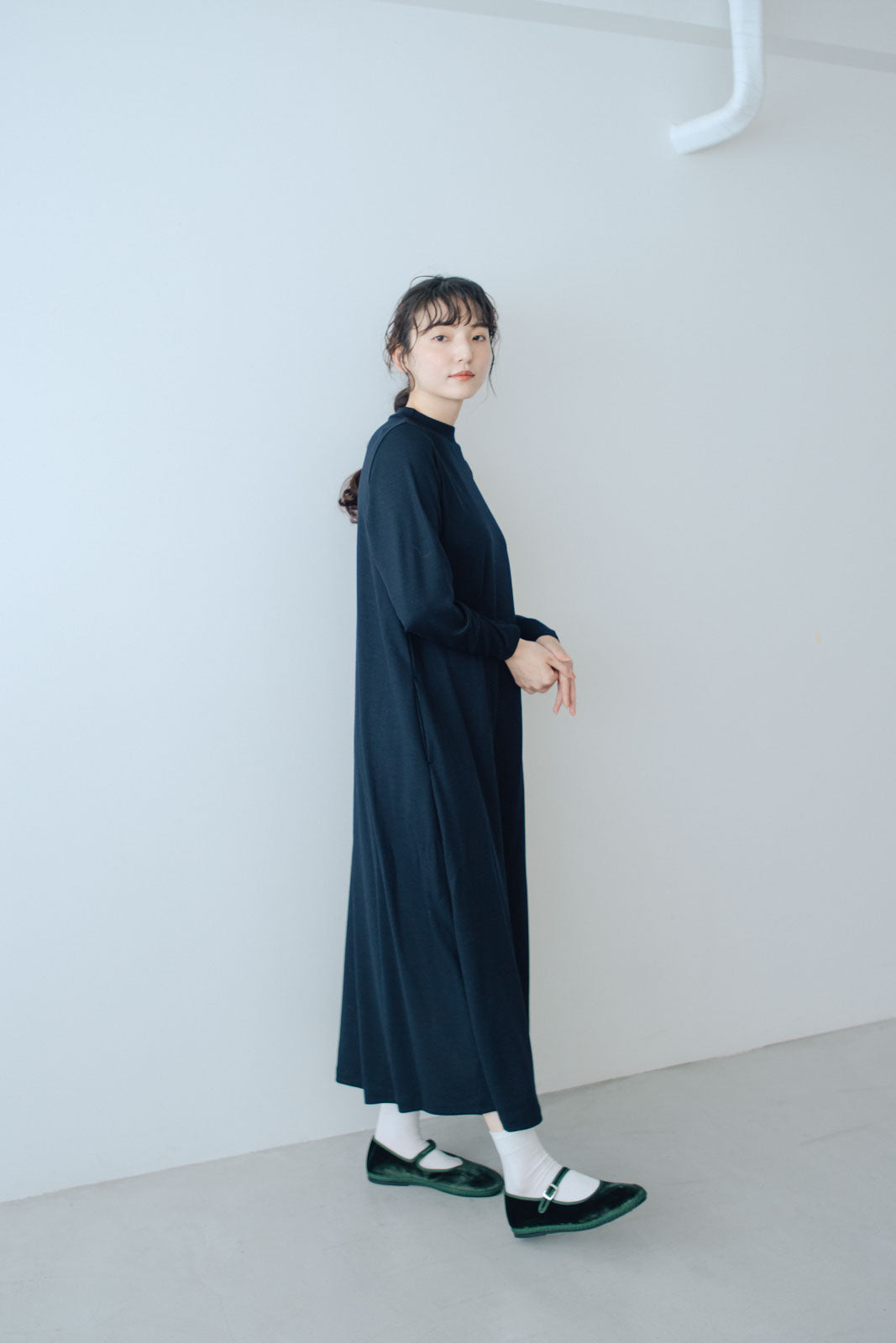 HAND ROOM WOMENS ボトルネックワンピース