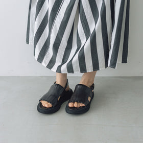 【SALE】BRADOR レザーキルトサンダル
