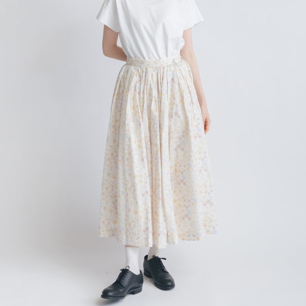 【SALE】 YAECA WRITE ギャザースカート amber's posy