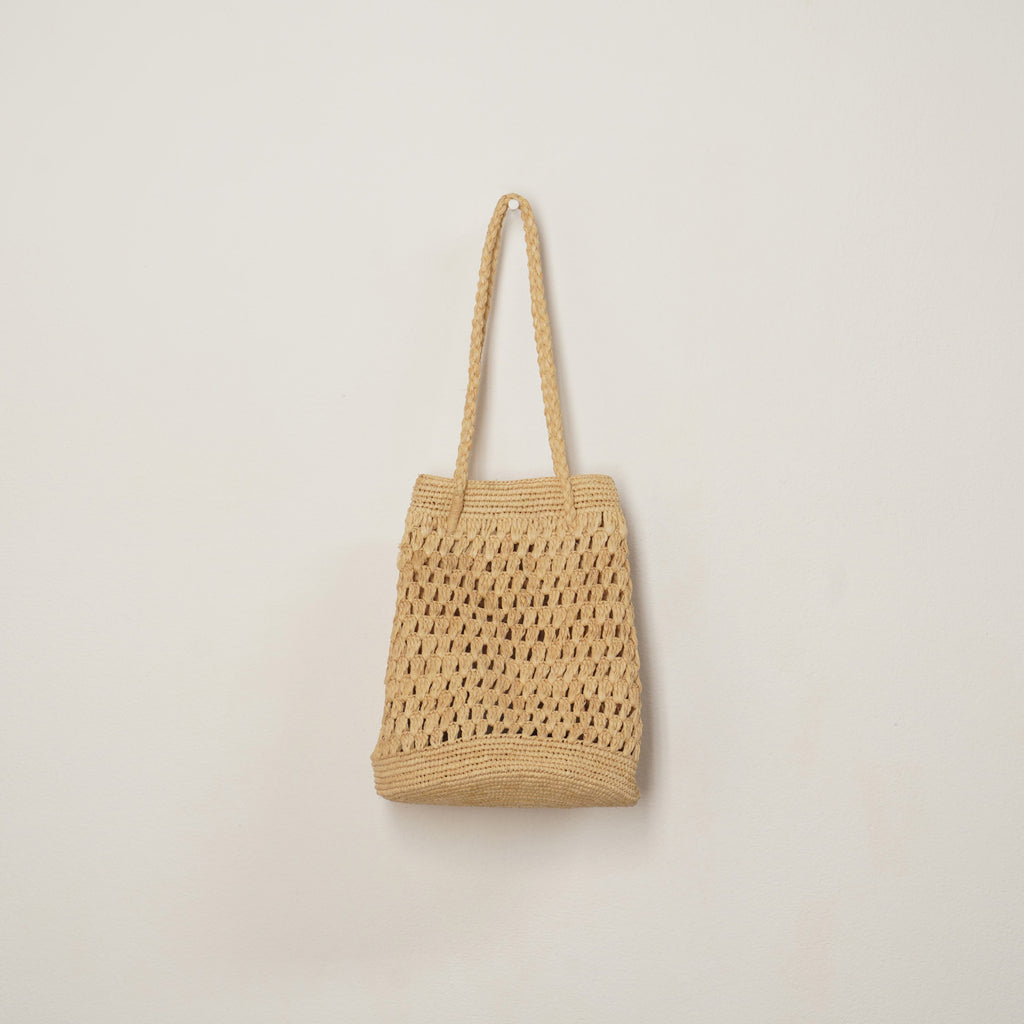 AMPIANA Bucket bag ナチュラル［期間限定販売］