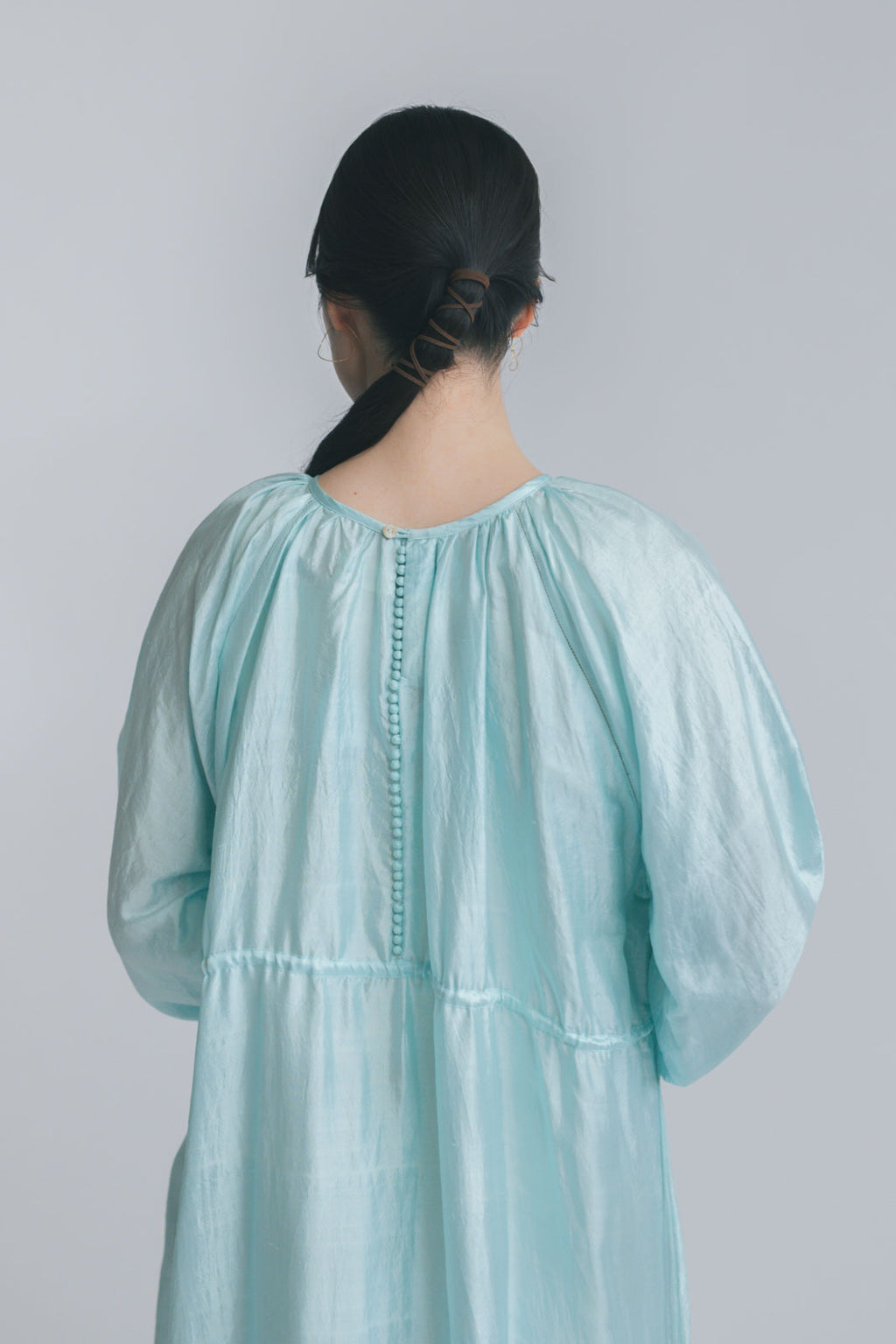 BUNON バックボタンドレス ミントグリーン