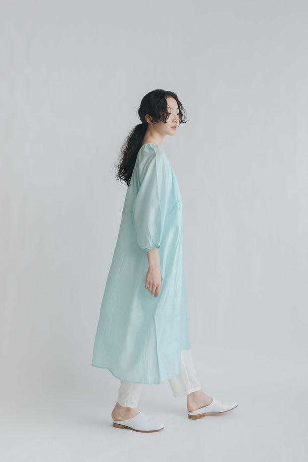 BUNON バックボタンドレス ミントグリーン