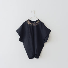 BUNON エンブロイダリーウーブンT