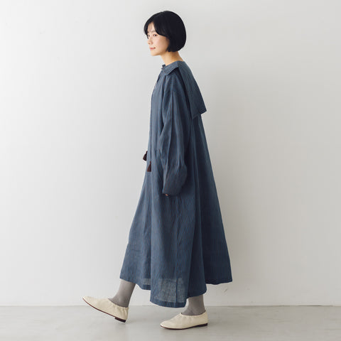 BUNON エンブロイダリーチュニックドレス