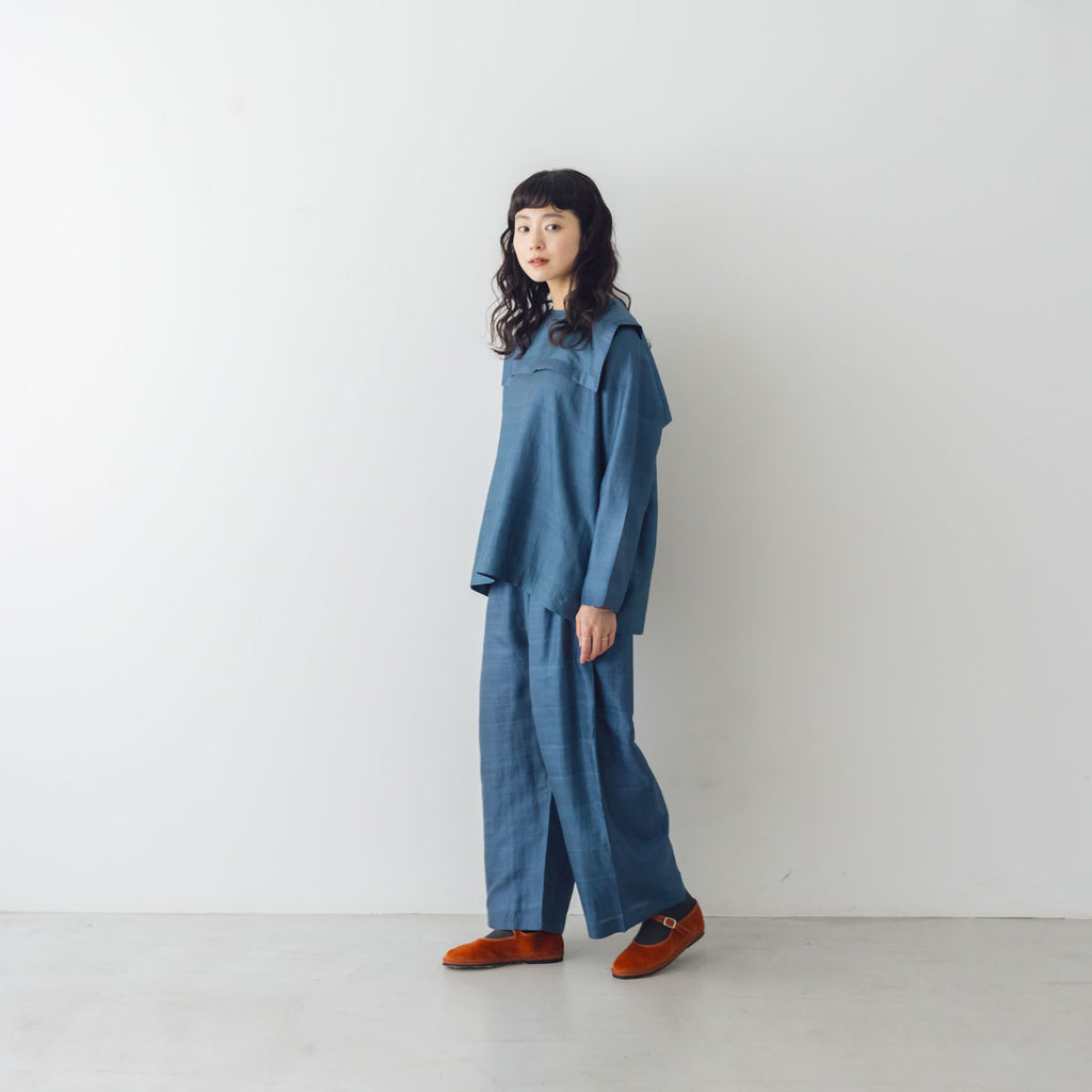 BUNON バックボタンセーラーブラウス ｜くらすこと公式オンラインストア