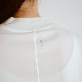 ALWEL モックネックパフスリーブTシャツ