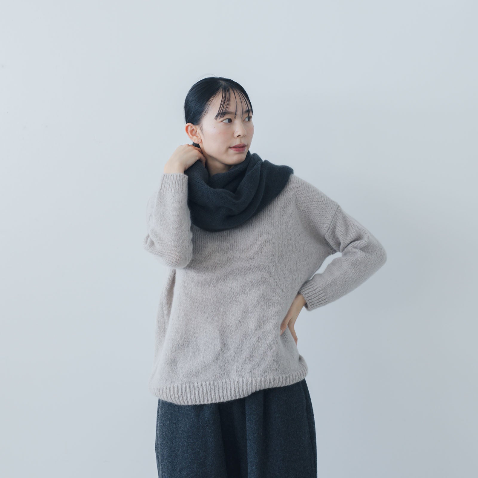 evam eva winter ニット オファー