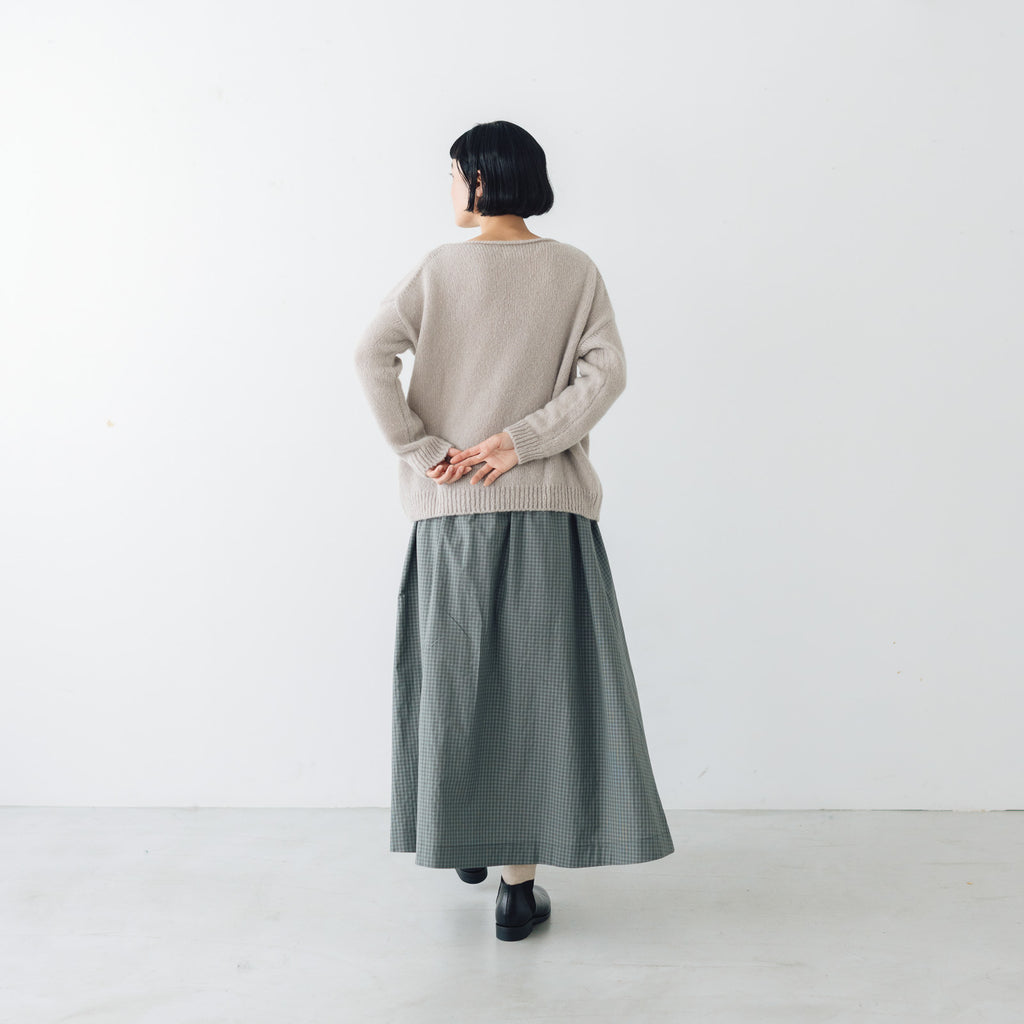 evam eva   モヘアリリープルオーバー