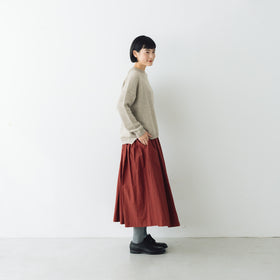 evam eva ウールフォックスプルオーバー