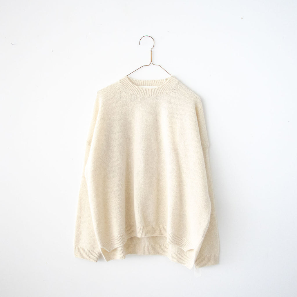 evam eva ウールフォックスプルオーバー