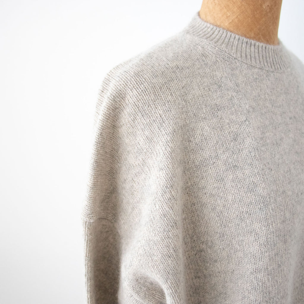 evam eva ウールフォックスプルオーバー