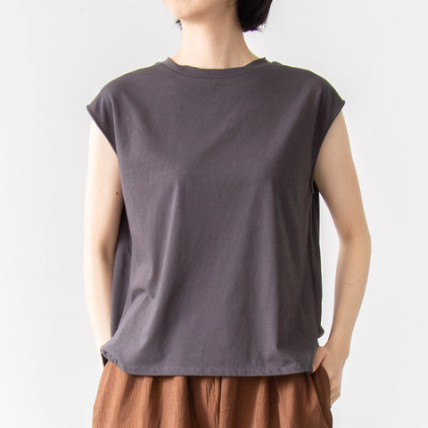 evam eva カットソー スリーブレス