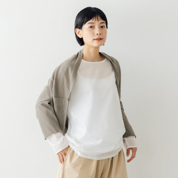 evam eva コットンボレロ