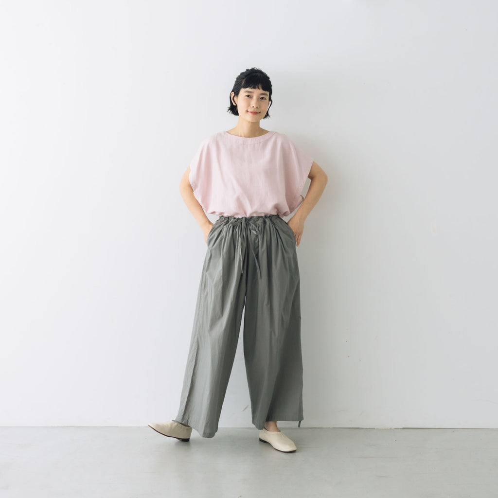 【SALE】 āta テンセルリネン ドルマンブラウス