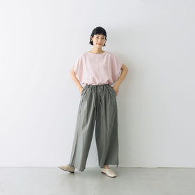 【SALE】 āta テンセルリネン ドルマンブラウス