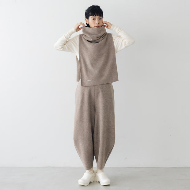 ALWEL フリース ペグパンツ