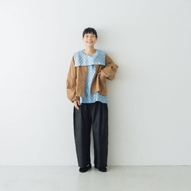 Gauze# ランタンスリーブキルトジャケット