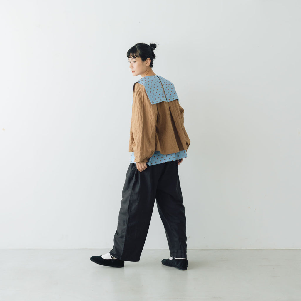 Gauze# ランタンスリーブキルトジャケット