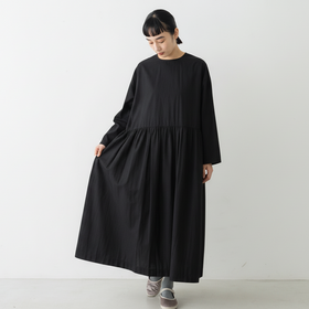 Gauze# ヌーヴォー スウィッチング ギャザーワンピース ｜くらすこと