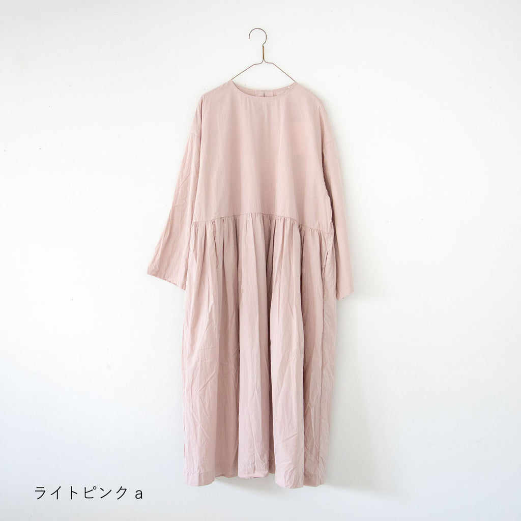 Gauze# ヌーヴォー スウィッチング ギャザーワンピース