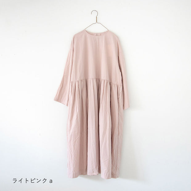Gauze# ヌーヴォー スウィッチング ギャザーワンピース