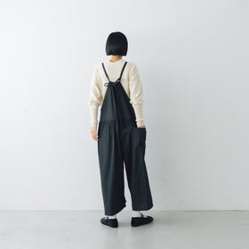 Gauze# トラバイユ サロペット チャコール